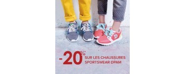 DPAM: -20% sur les chaussures sportswear