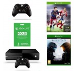 Cdiscount: Xbox One 1To + FIFA 16 + Halo 5 + 2e Manette + Live Gold 3 mois à 349,99€