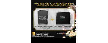 GAME ONE: 1 coffret collector Bravely Default/Second Nintendo 3DS