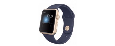 eBay: Apple Watch cadran couleur or avec bracelet sport bleu nuit à 329€