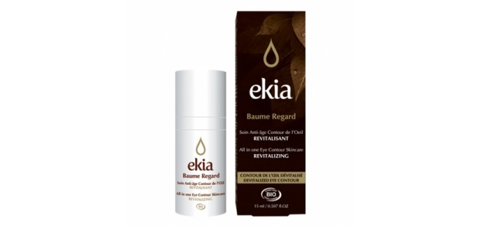 Mademoiselle Bio: 1 produits Ekia acheté, le baume regard à -50%