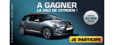 France Abonnements: Une Citroën DS3 a gagner