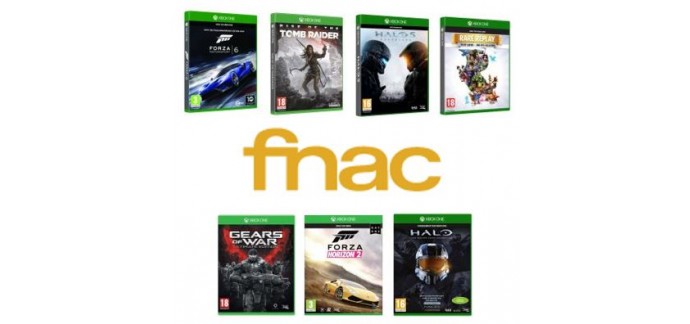 Fnac: Mois Xbox : 1 jeu acheté = 1 jeu offert (Forza, Halo, Tomb Raider,..)
