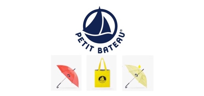 Petit Bateau: 1 parapluie ou 1 sac ciré offert dès 59€ d'achat