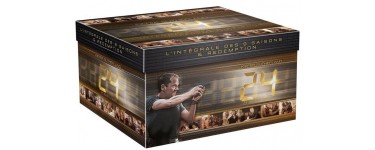 Amazon: Intégrale de la série 24 heures chrono (9 saisons) + Redemption en DVD à 44,21€