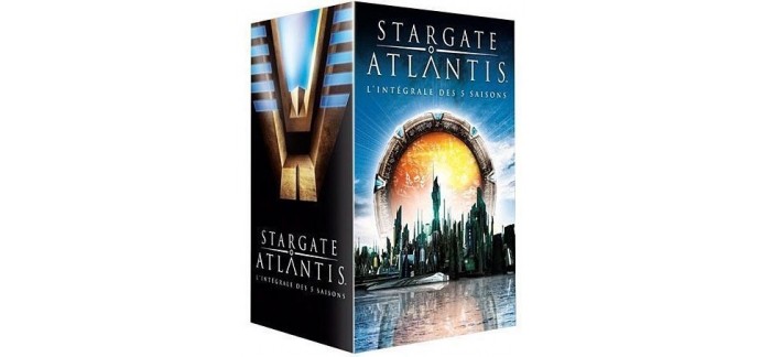 Amazon: Stargate Atlantis - Intégrale des saisons 1 à 5 en DVD à 22,99€