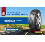 M6: 3 lots de  4 pneus Michelin Energy Saver + à gagner