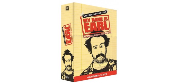 Amazon: Intégrale édition limitée des saison 1 à 4 de la série My Name Is Earl à 19,99€