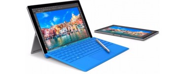 Microsoft: Tablette PC Surface Pro 4 - 12,3" - 128 Go - Intel Core m3 à 789,21€
