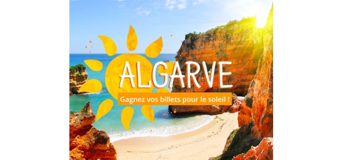 Go Voyages: 1 vol aller-retour pour 2 personnes pour l'Algarve (Portugal) à gagner