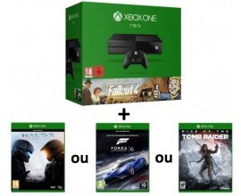 Cdiscount: Xbox One 1 To + Fallout 3 & 4 + 1 jeu au choix (Halo 5, Forza 7 ou Tomb Raider)