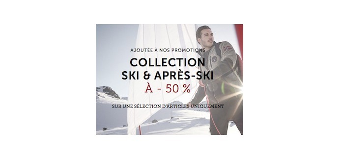 Napapijri: -50% sur une sélection d'articles de la collection ski & après-ski