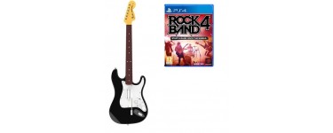 Auchan: Jeu Rock Band 4 sur PS4 - le jeu + la guitare à 49,99€