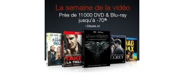 Amazon: Semaine de la vidéo : près de 11000 DVD & Blu-Ray jusqu'à -70%
