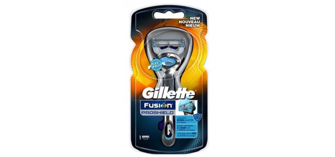 Amazon: - 40% sur les nouveaux rasoirs Gillette Proshield