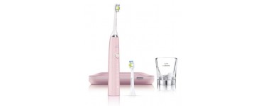 Amazon: Brosse à dents électrique Philips - HX9362/67 Diamondclean rose à 124€