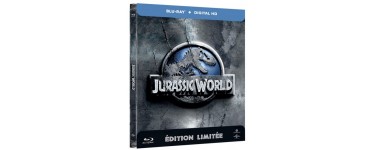 Amazon: Jurassic World édition limitée Steelbook Combo Blu-ray + Copie digitale à 9,35€