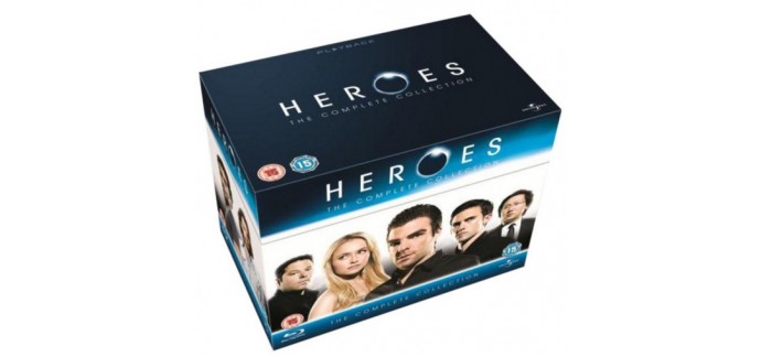 Zavvi: Coffret Intégrale de la série Heroes (Saisons 1 à 4) en blu-ray à 27,95€