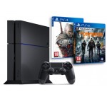 Amazon: Pack PS4 1To + Tom Clancy's : The Division + The Witcher 3 : Wild Hunt à 399,99€