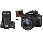 QoQa: Le réflex Canon 100D avec son objectif 18-55mm IS STM à 379,99€ au lieu de 549€