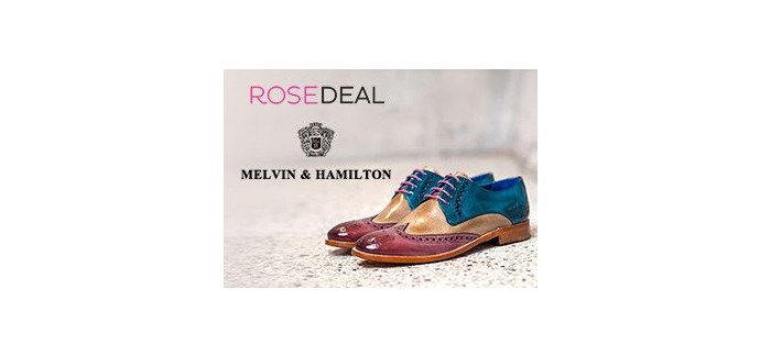 Veepee: Rosedeal Melvin & Hamilton, 55€ pour 120€ d'achats (69 pour 150€)