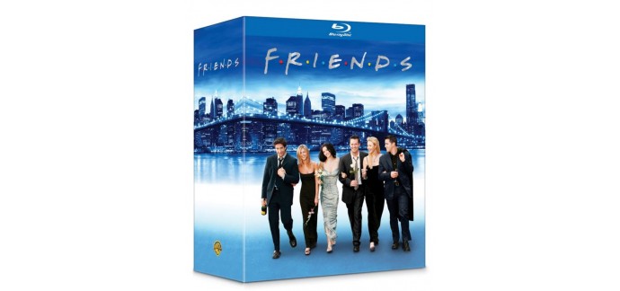 Amazon: Coffret Blu-Ray Friends - L'intégrale saisons 1 à 10 à 44,49€ au lieu de 90,30€