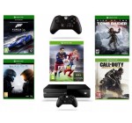 Cdiscount: Xbox One 1To + FIFA 16 + Tomb Raider + CoD AW + 2e manette + Halo 5 ou Forza 6