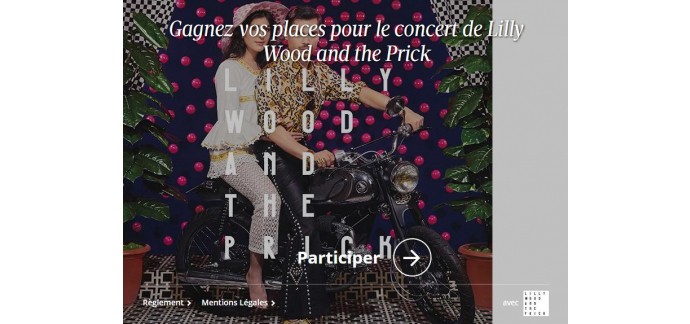 Le Figaro: Des places pour le concert de Lilly Wood and the Prick à gagner