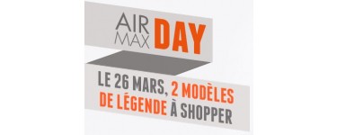 Courir: Air Max DAY : 1 miniature offerte pour les 1ères commandes en express sur Paris