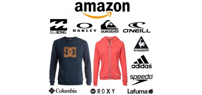 Amazon: - 20% sur la collection de vêtements de sports de marques