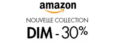 Amazon: - 30% dès 40€ d'achat sur la nouvelle collection de lingerie DIM Femme