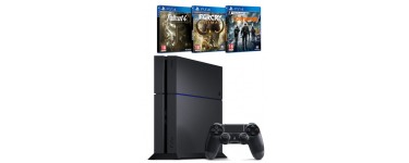Amazon: Pack PS4 1To + Far Cry Primal + The Division et Fallout 4 pour 399,99€