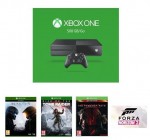 Amazon: Xbox One 500Go + Halo 5 + Tomb Raider + MGS V + Forza Horizon 2 à 319,99€