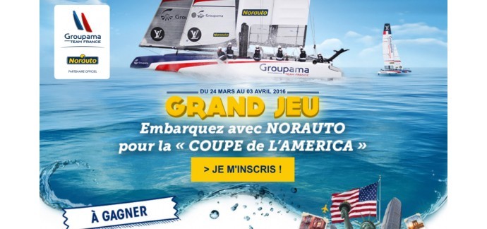 Norauto: Gagnez 5 trips à New-York pour voir les régates préparatoires à la coupe America