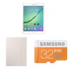 Amazon: Tablette 8" Samsung Tab S2 + Etui + Carte mémoire 32 Go à 349,90€