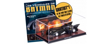 Eaglemoss: La Batmobile de BATMAN LE FILM + le magazine dédié offerts (livraison 3,99€)