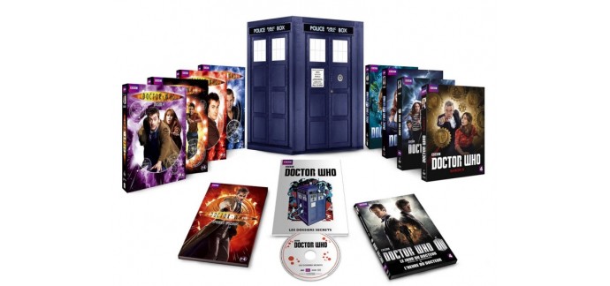 Amazon: Coffret DVD L'intégrale de la série Doctor Who (8 saisons) à 45,99€