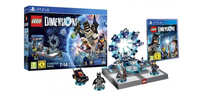 Amazon: Pack de démarrage Lego Dimensions sur PS4 ou Wii U à 49€