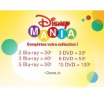Amazon: Disney Mania : nombreuses promotions sur les DVD et Blu-Ray Disney