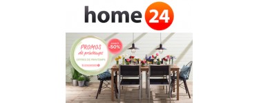 Home24: Offres de printemps : jusqu'à -50% sur une sélection + code - 10% suppl.