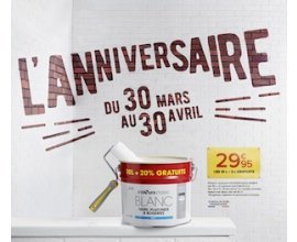 Castorama: L'anniversaire Castorama : jusqu'à -30% sur une sélection d'articles