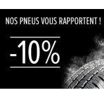 Yakarouler: 10% offerts en bon d'achat dès 190€ de commande de pneus