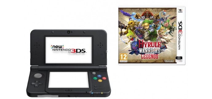 Amazon: Pack New 3DS + Hyrule Warriors Legends à 184,13€ au lieu de 209,98