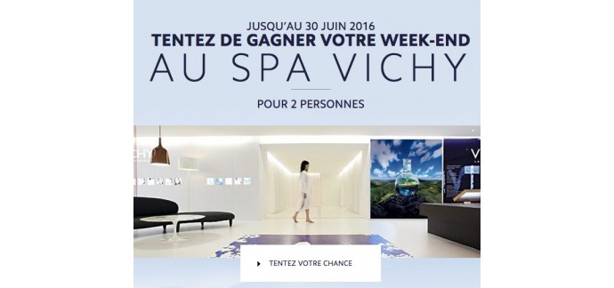 Vichy: 1 weekend au spa Vichy Pour 2 personnes à gagner