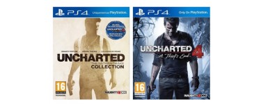 Amazon: Uncharted Collection acheté = - 10€ sur la précommande d'Uncharted 4