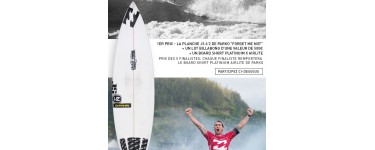 Billabong: 1 planche de surf, 1 lot Billabong de 500€ & 6 boardshort à gagner