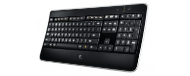 Amazon: Clavier Logitech Wireless Illuminated Keyboard K800 à 49,90 € 