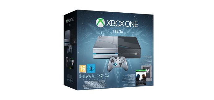 Micromania: Pack Xbox One 1 To édition limitée Halo 5 : Guardians à 199,99€