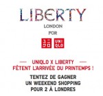 Uniqlo: 1 week-end à Londres pour 2 en hôtel 3* et 10 bon d'achat de 50€ à gagner