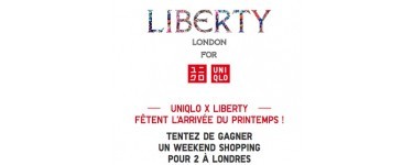 Uniqlo: 1 week-end à Londres pour 2 en hôtel 3* et 10 bon d'achat de 50€ à gagner